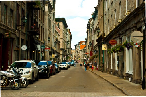 Old Montreal Sokakları
